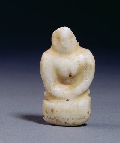 Sitzende Figurine aus Antalya, Türkei, Spätneolithikum, ca. 2000 v. Chr. von Neolithic